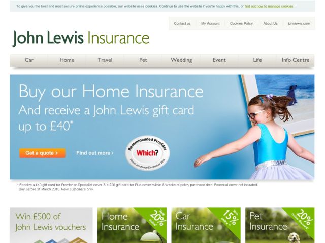 John Lewis Home Insurance Promotional Codes & Vouchers (4 available) - www.semashow.com