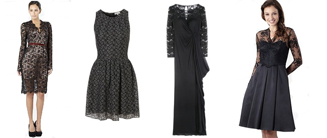 Friday Find: Dress like a Duchess in Black Lace
